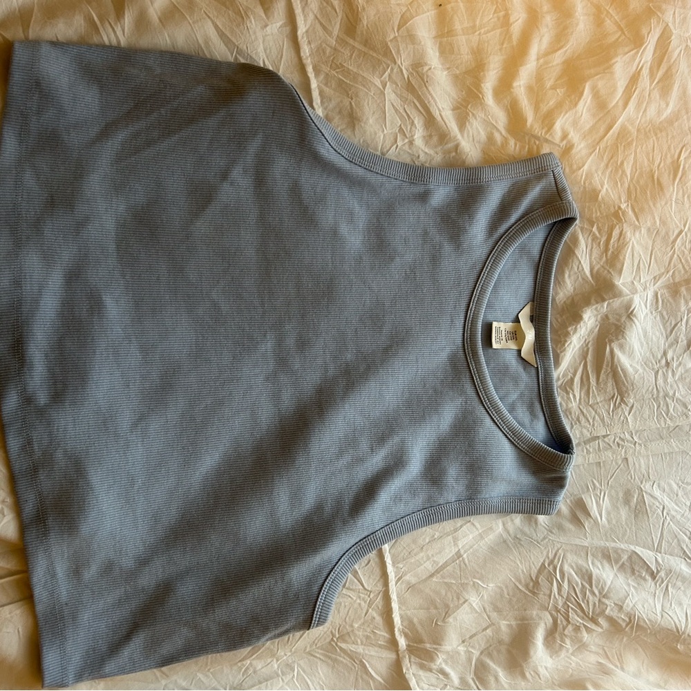 Woman’s Blue Tank Top